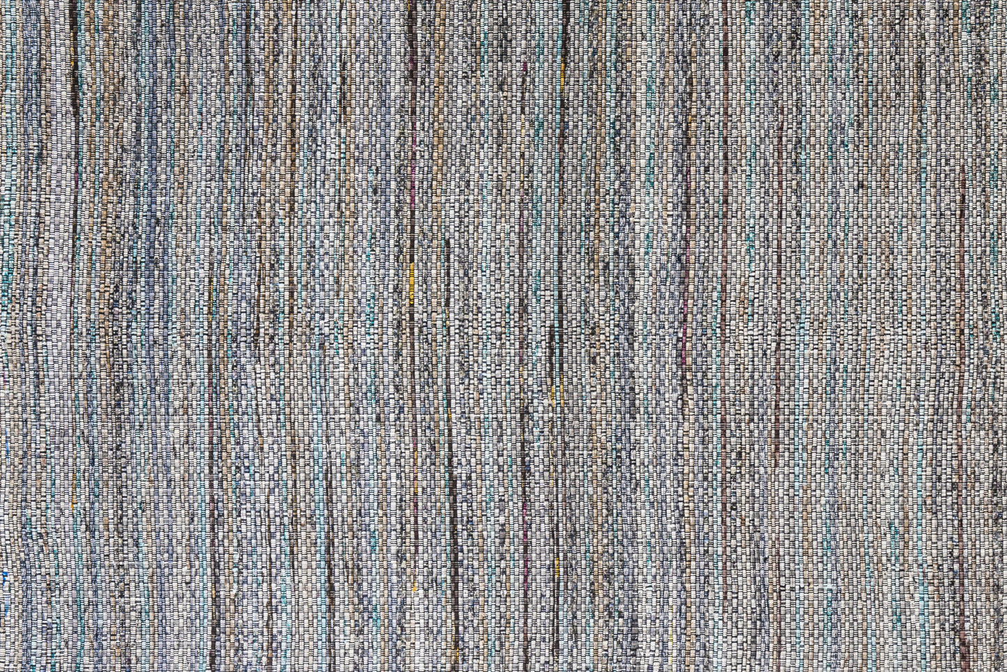 Alfombra Chindi Estampada Multicolor con Borde