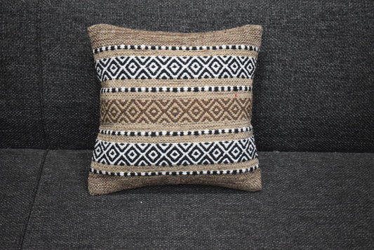 Funda de cojín kilim de algodón