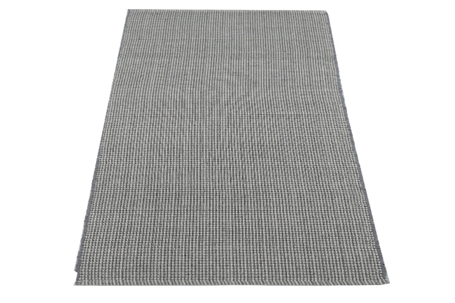 Alfombra de Playa Tejida a Mano Gris Madera de Deriva