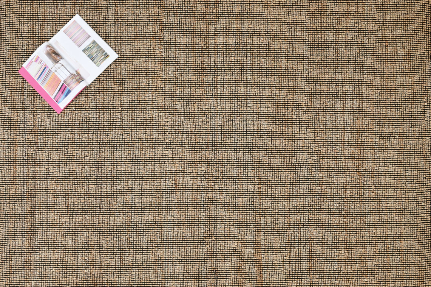 Alfombra Dhurrie de Yute Hecha a Mano – Borde Acabado