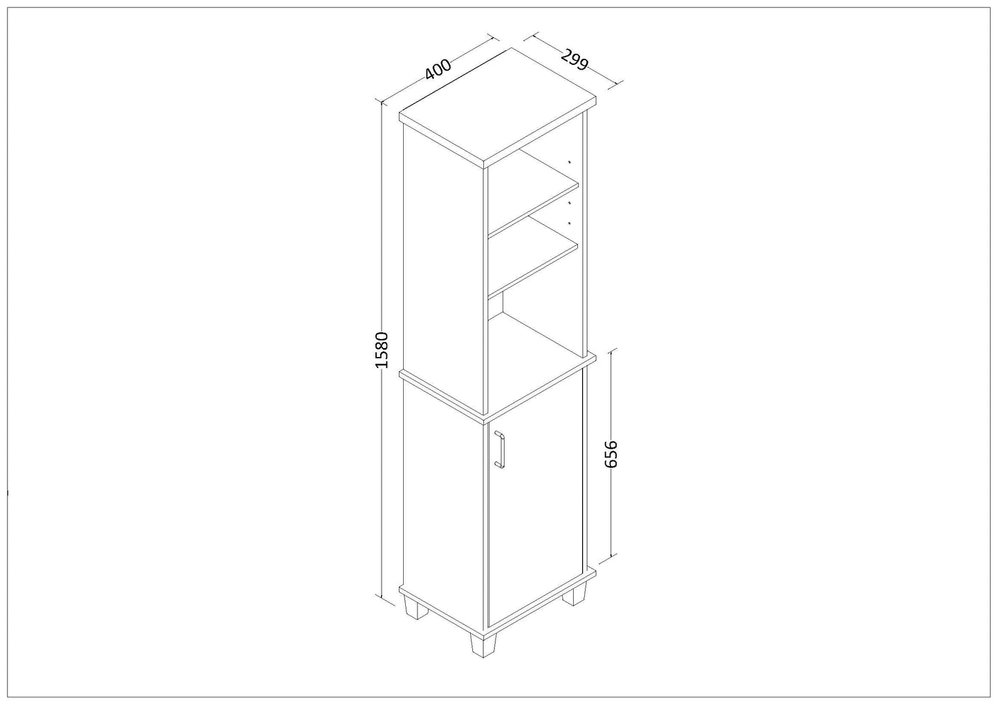 Gabinete Multiusos para Ropa de Cama