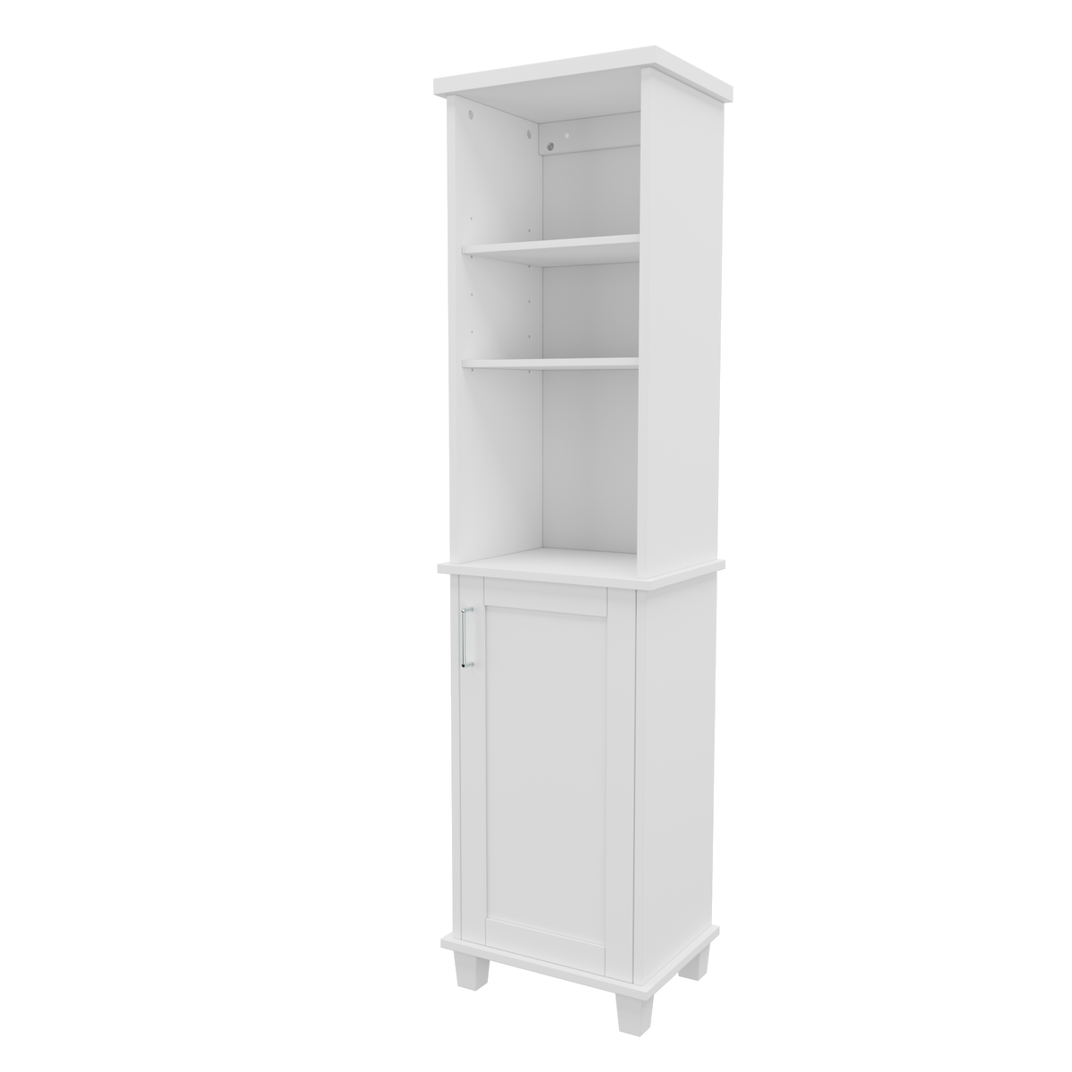 Gabinete Multiusos para Ropa de Cama MYSRTA0822091 Blanco Solar - vista lateral del producto