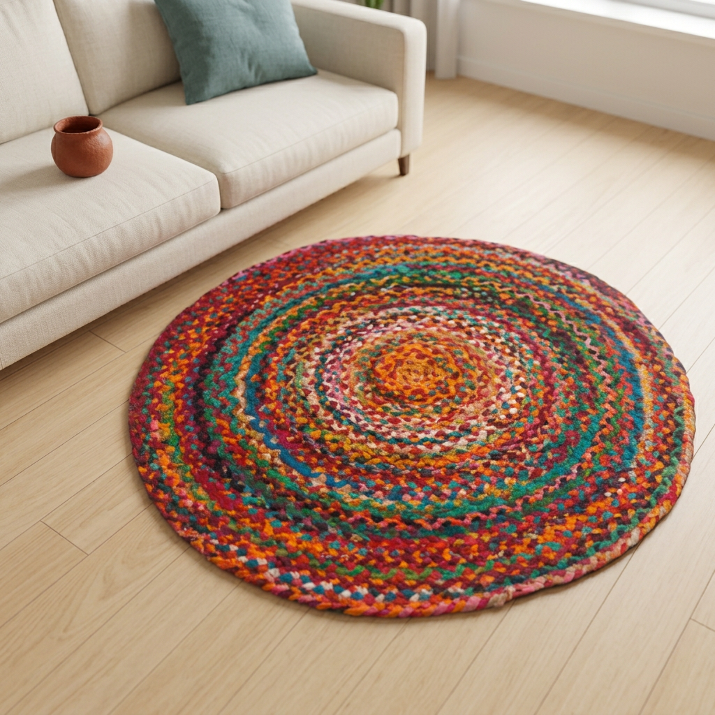 Alfombra Chindi IC10207 en una sala luminosa
