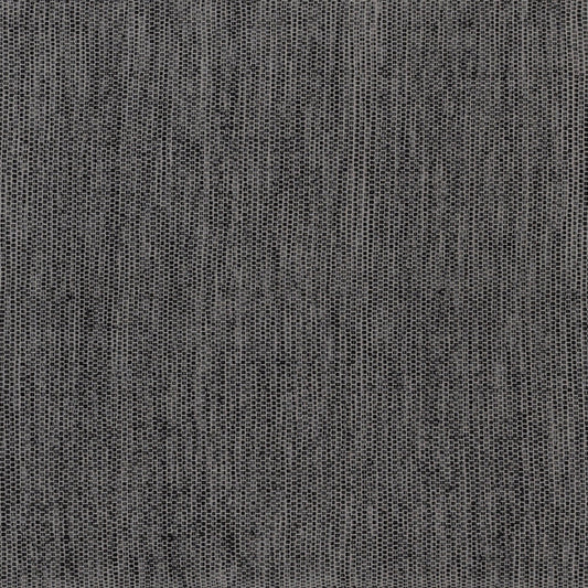 Alfombra de algodón con borde carbón IC15652 Negro/Blanco