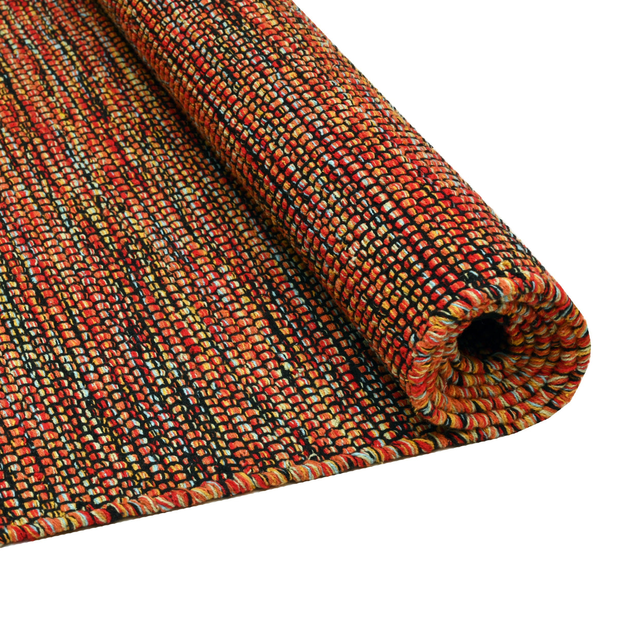 Textura de alfombra multicolor IC12582