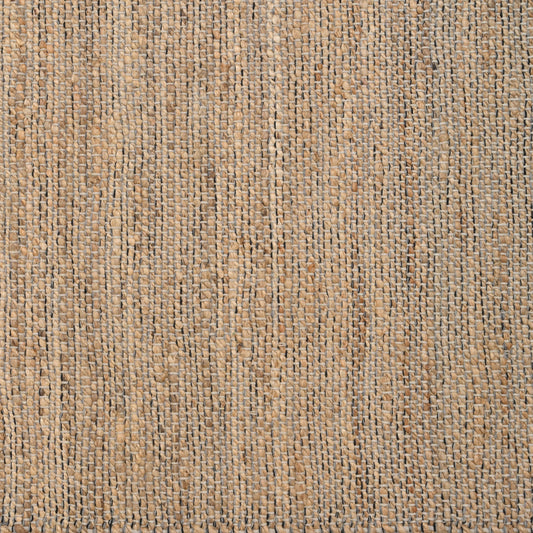 Alfombra de Yute y Algodón con Flecos IC14867T Marrones/Beige