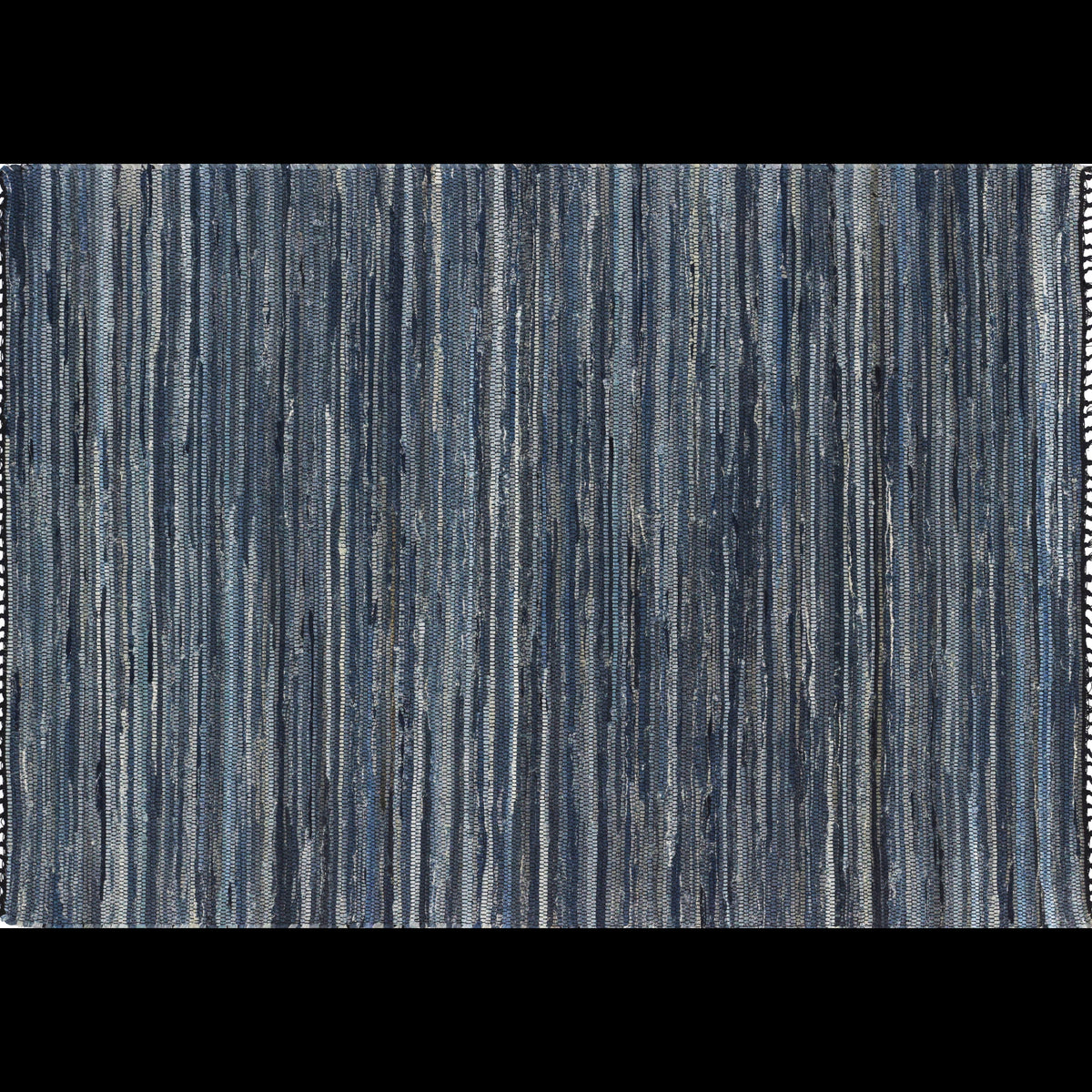Textura de alfombra de algodón IC9418 azul