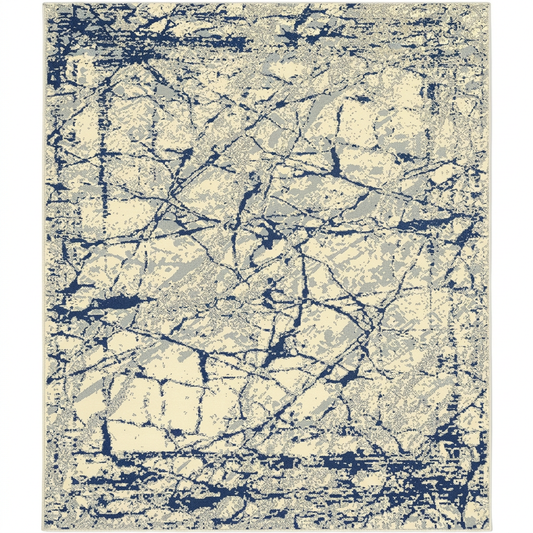Visualización con IA de alfombra SAS13, vista frontal sobre fondo blanco