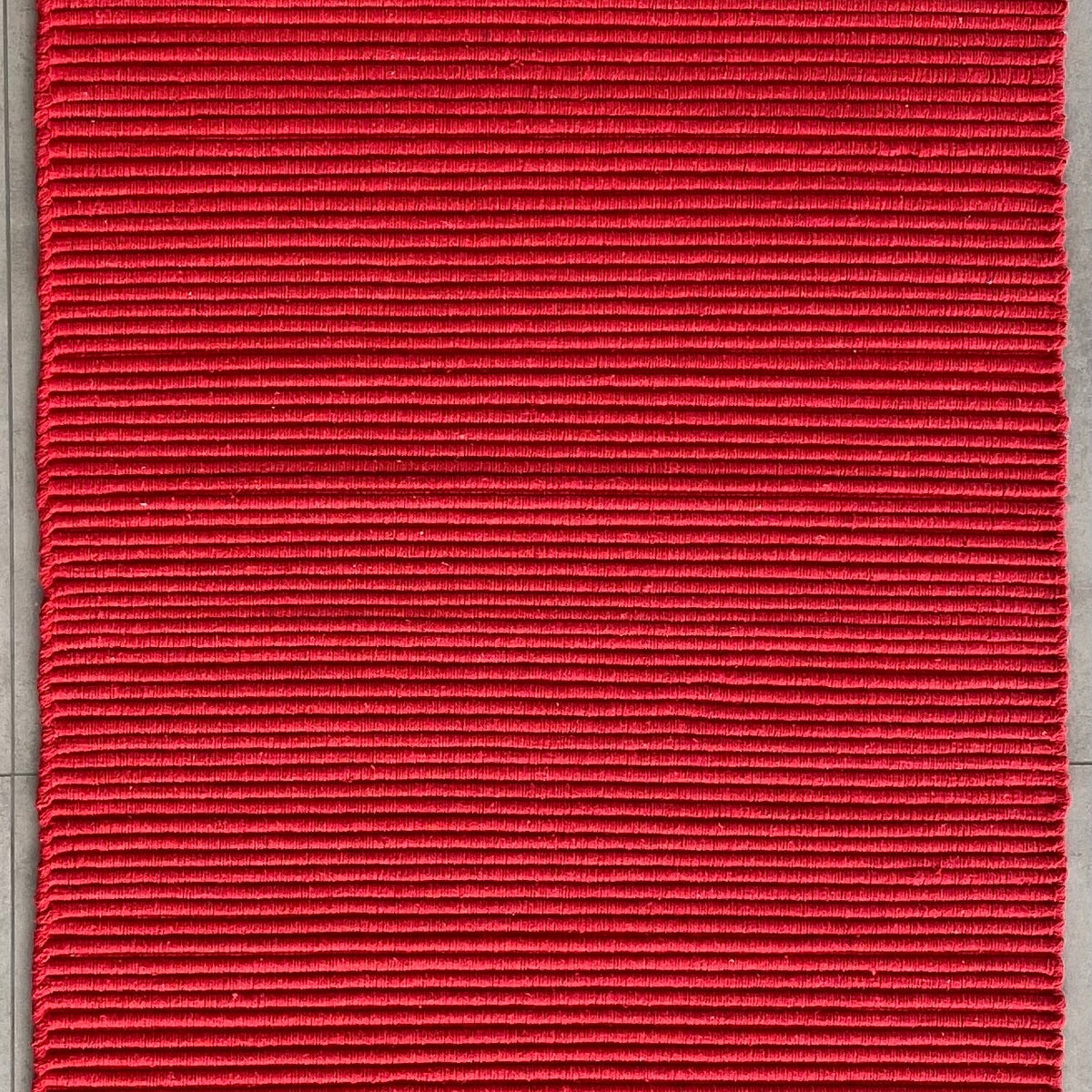 Alfombra Playera de Algodón IC10418 Rojo