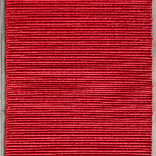 Alfombra Playera de Algodón IC10418 Rojo