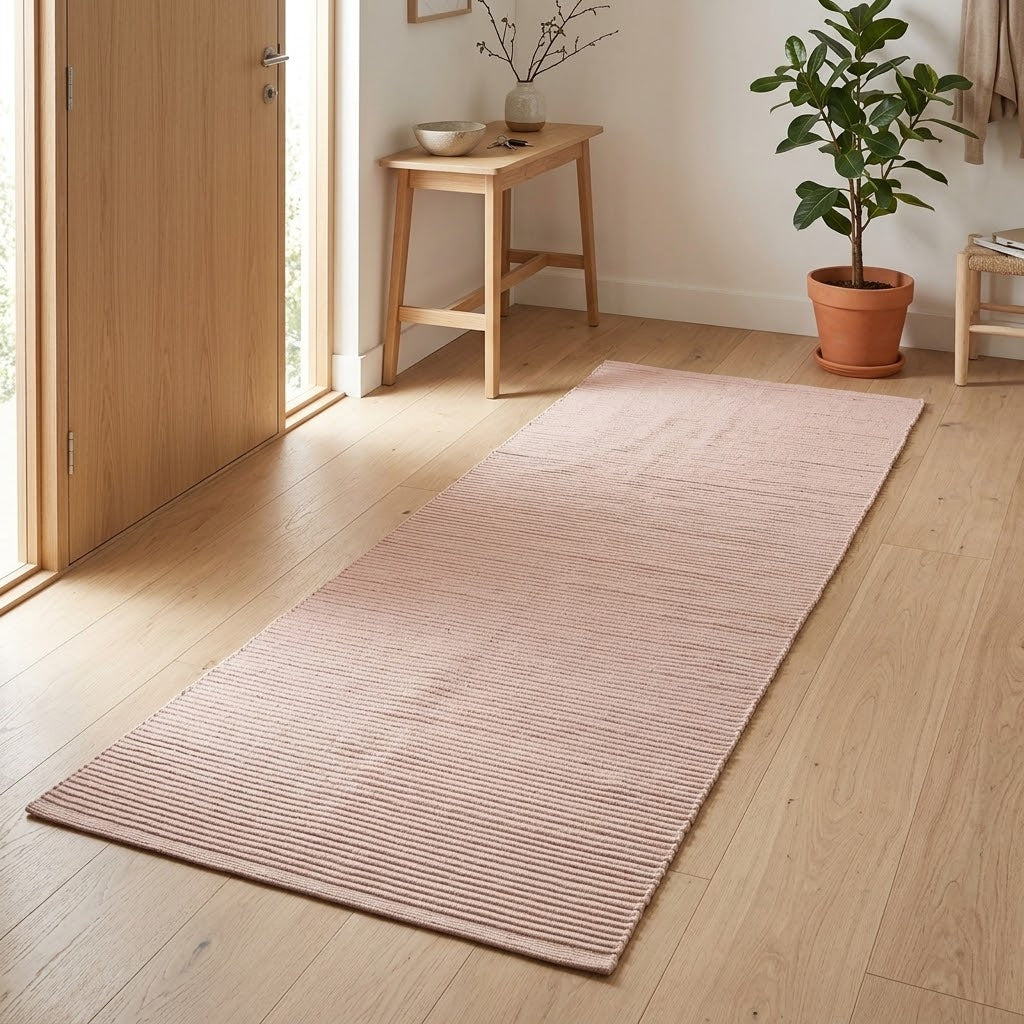 Alfombra Playera de Algodón IC11811 Rosado Claro