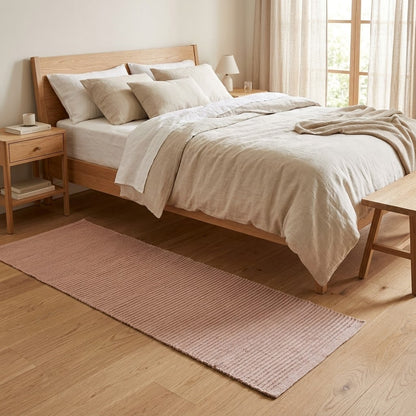 Alfombra Playera de Algodón IC11811 Rosado Claro