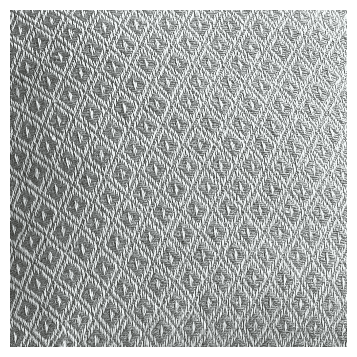 Manta de algodón tejida a mano