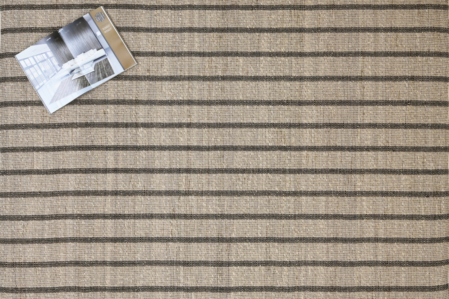 Alfombra de Pasto Marino a Rayas – Borde Acabado