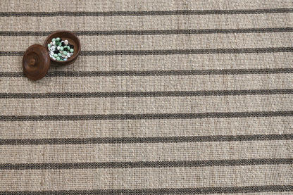 Alfombra de Pasto Marino a Rayas – Borde Acabado