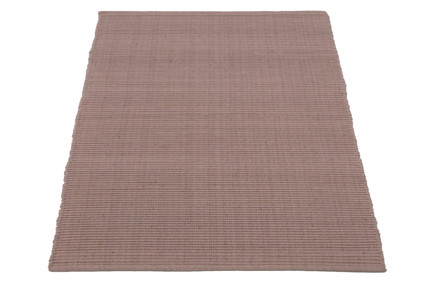 Tapete de playa tejido a mano Blush Flame en rosa claro