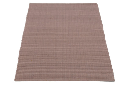 Tapete de playa tejido a mano Blush Flame en rosa claro