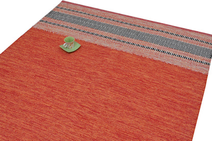 Alfombra Kilim de Algodón – Borde Acabado