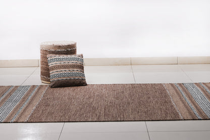 Alfombra Kilim de Algodón – Borde Acabado