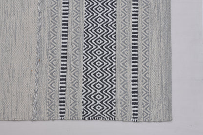 Alfombra Kilim de Algodón – Borde Acabado