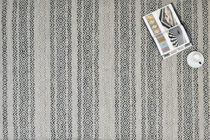 Alfombra Kilim de Algodón – Borde Acabado