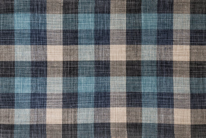 Alfombra de Algodón a Cuadros – Tejido con Borde