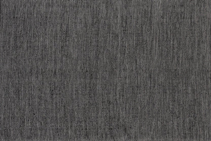 Alfombra de Algodón Gris con Borde Carbón