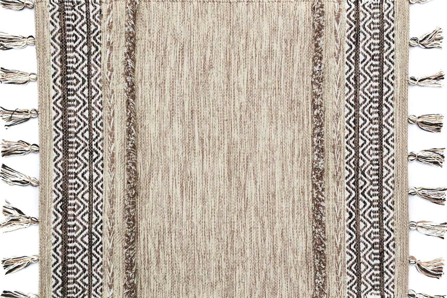 Alfombra Kilim de Algodón – Textura Shaggy