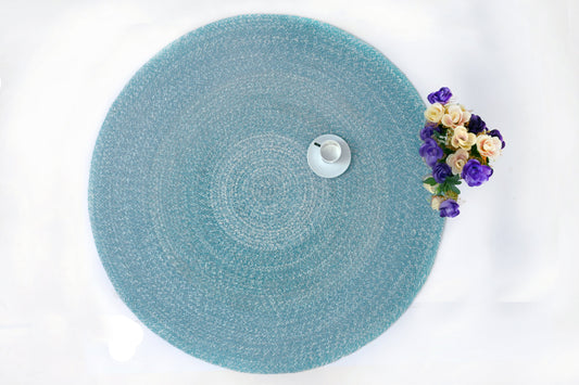 Alfombra Redonda de Algodón