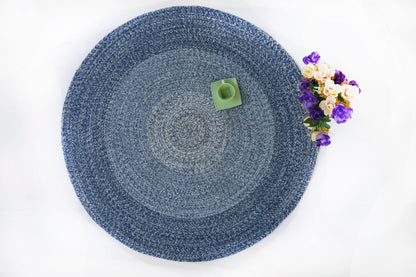 Alfombra Redonda de Algodón