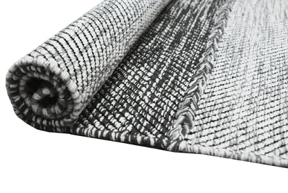 Alfombra Dhurrie de Algodón – Con Borde y Flecos