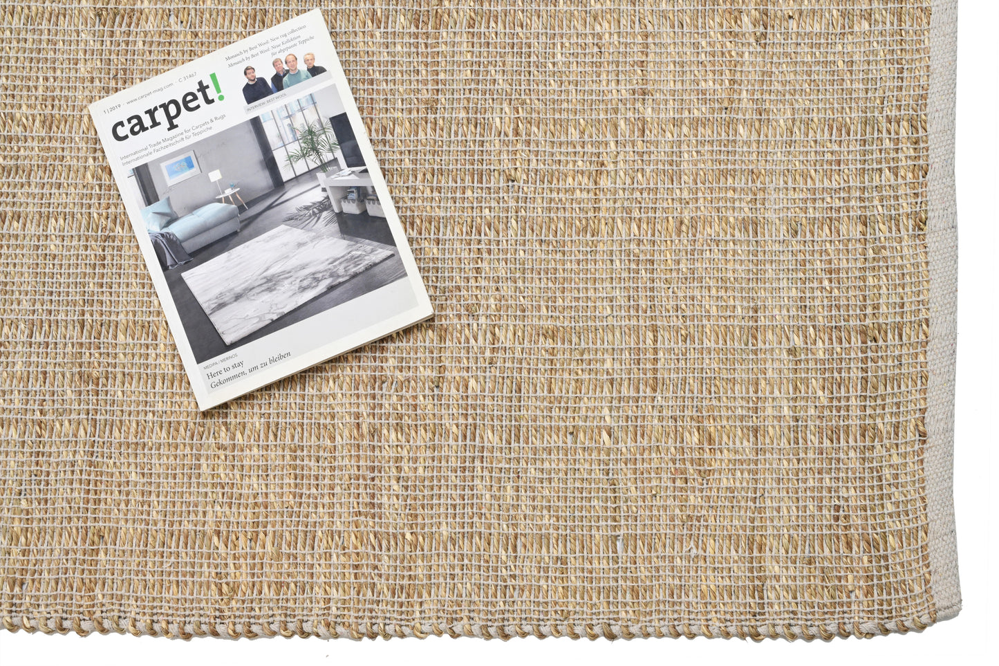 Alfombra de Pasto Marino – Borde Acabado