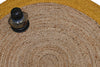 Alfombra Redonda de Yute Trenzado – Con Borde