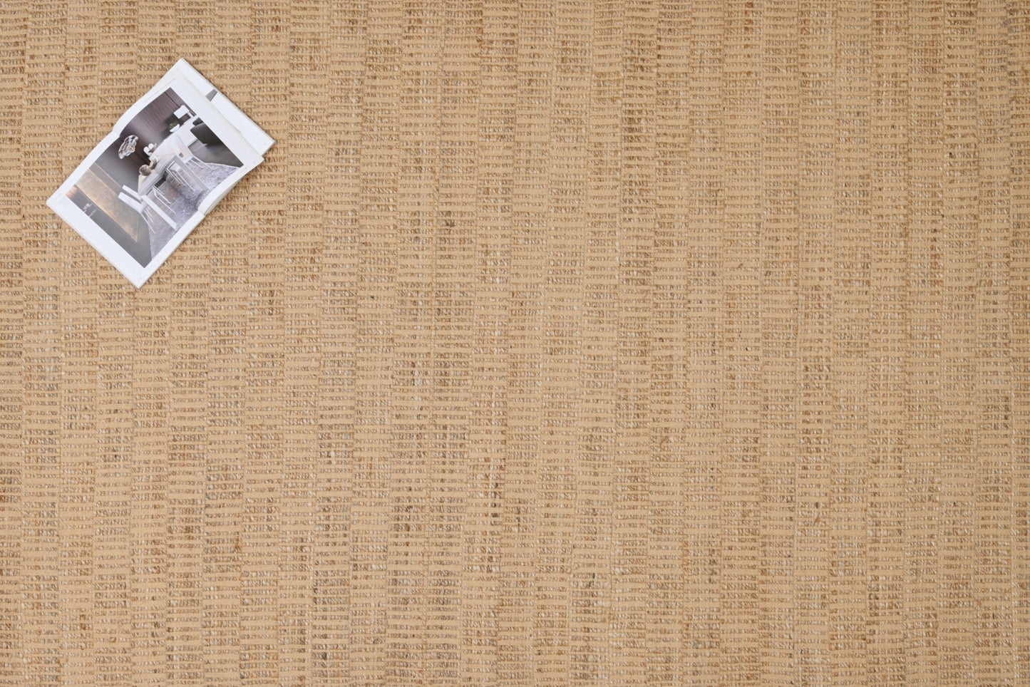 Alfombra Dhurrie de Yute Hecha a Mano – Borde Acabado