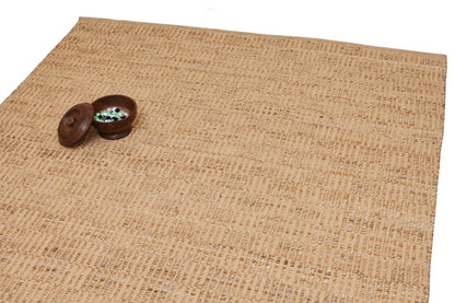 Alfombra Dhurrie de Yute Hecha a Mano – Borde Acabado