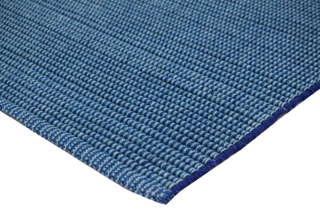 Alfombra de Playa Tejida a Mano Marea Turquesa