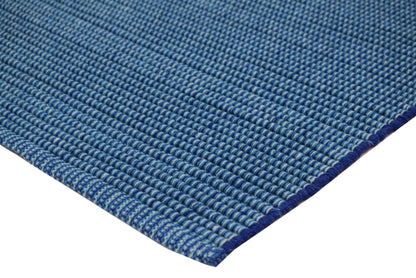 Alfombra de Playa Tejida a Mano Marea Turquesa