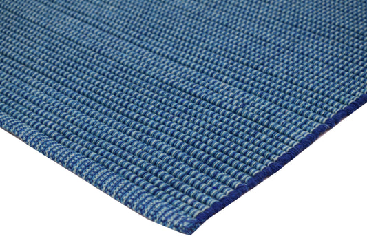 Alfombra de Playa Tejida a Mano Marea Turquesa