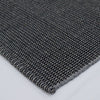 Alfombra playera IC9677 gris oscuro, detalle del tejido