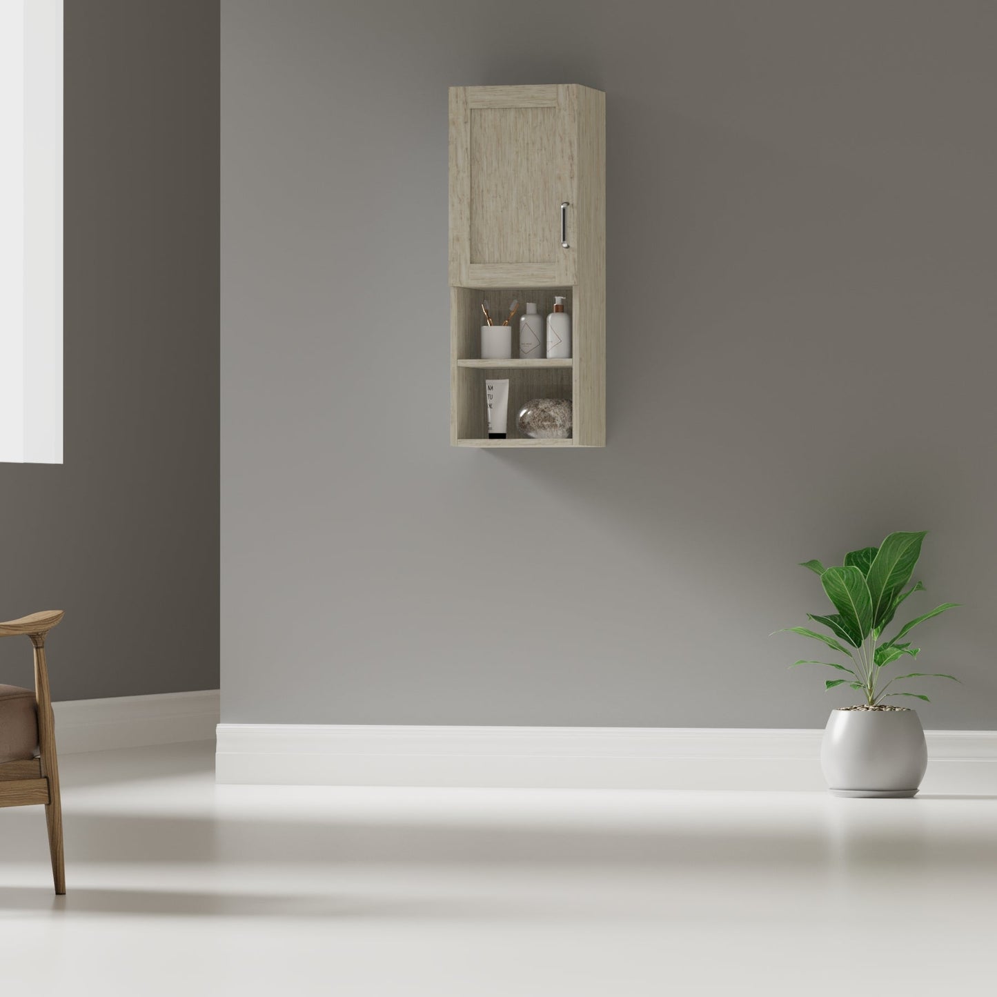 Almacenamiento Auxiliar Lateral para Baño