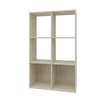 Cubo de Almacenamiento de 6 Compartimientos