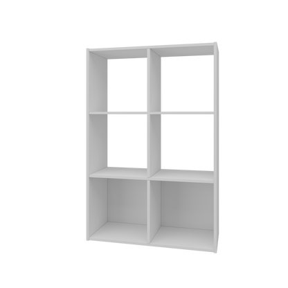 Cubo de Almacenamiento de 6 Compartimientos