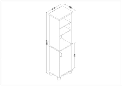 Gabinete Multiusos para Ropa de Cama