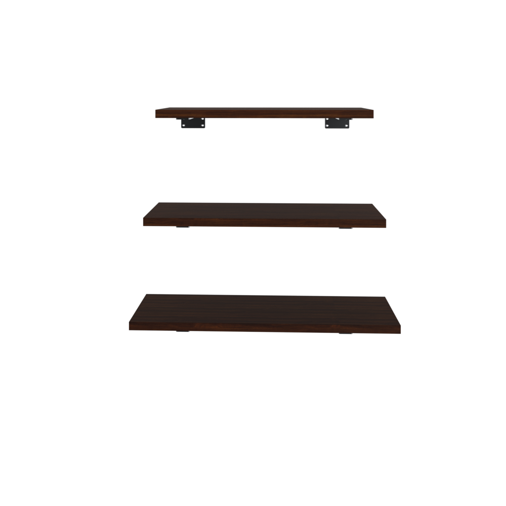 Estante Flotante con Soportes – Juego de 3