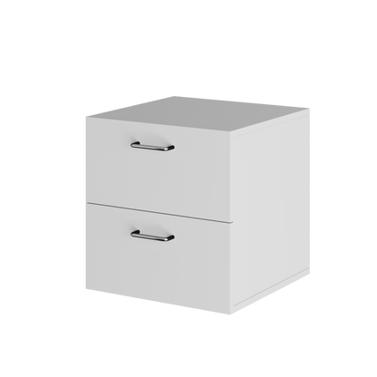 Mesita de Noche con Cajones