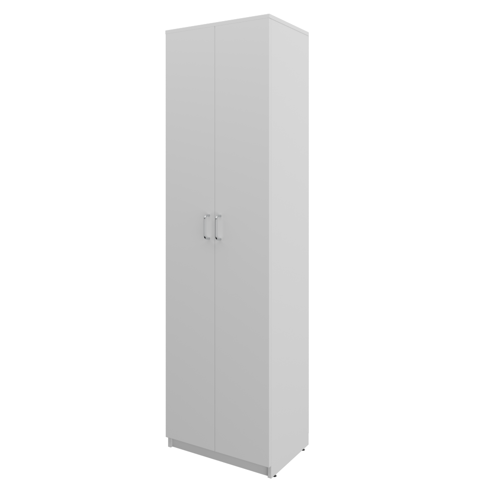 Gabinete de Doble Puerta MYSRTA1022091 Blanco Solar - vista lateral con puertas cerradas