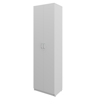 Gabinete de Doble Puerta MYSRTA1022091 Blanco Solar - vista lateral con puertas cerradas