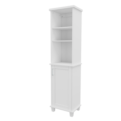 Gabinete Multiusos para Ropa de Cama MYSRTA0822091 Blanco Solar - vista lateral del producto