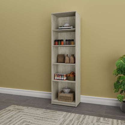Gabinete de Doble Puerta MYSRTA1014626 Pino Stobus - vista lateral en ambiente con puertas abiertas