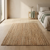 Alfombra al lado de la cama